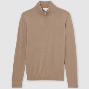 Reiss Men's Quarter Zip Sweater